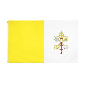 ИЗБОРИ Висящи 90x150 CM 120x180cm 150x240cm Знаме на Ватикана