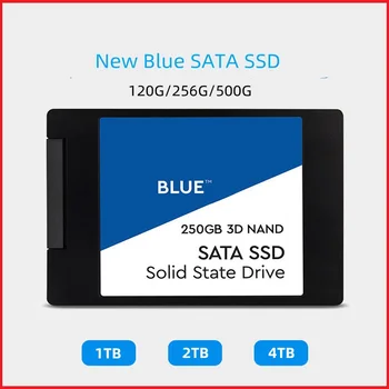 Нов син SSD 250GB вътрешен твърдотелен диск 500GB 1TB 2TB 3D NAND SATA3 2.5