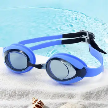 1 Комплект за плуване от 4 части Очила за плуване с висока яснота Очила за плуване за деца с шапка Тапа за уши Комплект клипове за нос