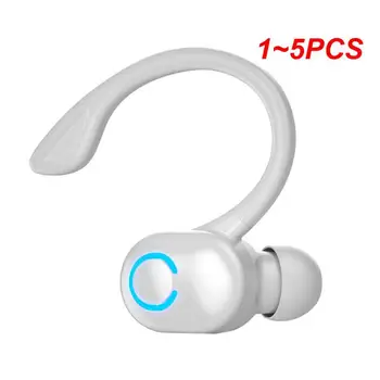1 ~ 5PCS безжични слушалки за уши Единична мини слушалки за свободни ръце HIFI бас шумопотискащи спортни слушалки с микрофон
