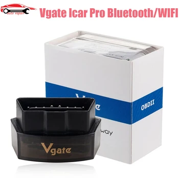Vgate iCar Pro elm327 V2.3 OBD 2 OBD2 Инструменти за диагностика на автомобили WIFI Bluetooth 4.0 за Android / IOS ODB2 Авто скенер pk ELM 327 V1 5