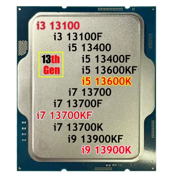 IntelCore 13-то поколение CPU i3 13100 i5 13600K 13400 Нови геймърски процесори i7 13700 i9 13900K 24 ядра Турбо до 5.8GHz гаранция
