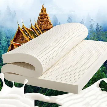 Преносим вискоеластичен матрак Естествени латексови мебели за спалня Tatami Матраци за легло Двойни 135m 150m Матрак Queen Size
