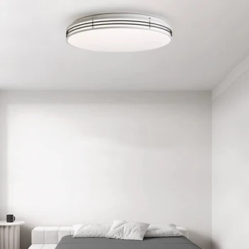 AiPaiTe скандинавски LED таван светлина употреба хол спалня проучване детска стая червено/черно по избор акрилна таван светлина