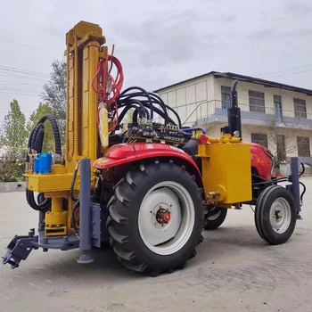 180M пневматичен трактор монтирани вода добре сондажна машина