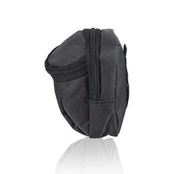 Найлон голф топка чанта талията торбичка цип дизайн голф съхранение притежателя организатор извън спортни аксесоари с кука