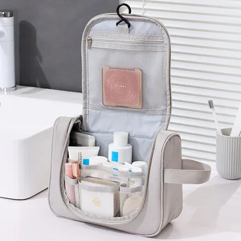 Преносими жени пътуване чанта за съхранение тоалетна козметичен организатор водоустойчив грим чанта душ комплект мъже ежедневно пътуване комплект за съхранение торбичка