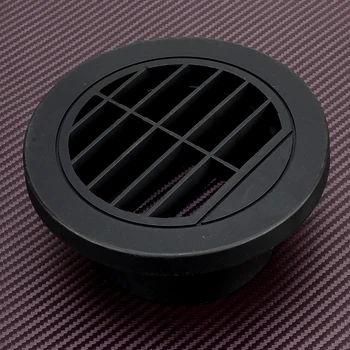 Пластмасови 90mm дизелов нагревател Duct маркуч тръба топло въздух отдушник изход въртяща се черна годни за Eberspacher Webasto Propex