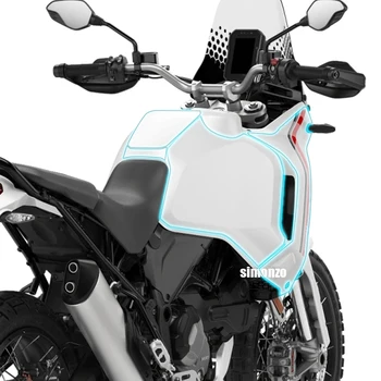 За Ducati Desert X Защита на резервоара против надраскване TPU протектор Защита на обтекателя на мотоциклети DESERT X 2023-2024