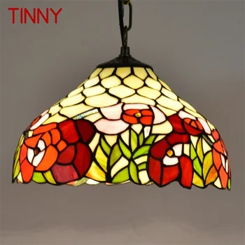 TINNY Тифани висулка светлина съвременни LED цветни осветителни тела декоративни за дома трапезария