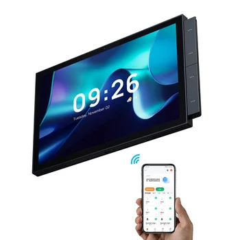 Tuya Smart Home Zigbee Gateway Wifi интелигентен контролен панел 10 инчов многофункционален Ble & Zigbee стенен сензорен екран Tuya Center