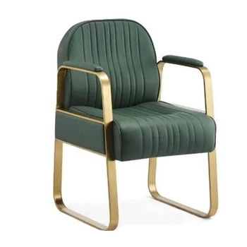Маникюр бръснарски столове въртящи се професионални естетик метален стол козметичен грим салон Silla de Barbero Модерни мебели