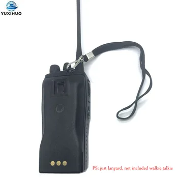 Висококачествен преносим радио ръчен PTT микрофон високоговорител ремък кука ръчни ремъци за Baofeng Motorola Kenwood HYT TYT Уоки токи