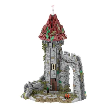 Модулна сграда: Замък от видео игра за тъмно 3185 парчета MOC Build
