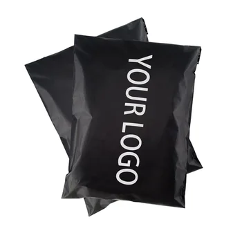 100pcs / партида пластмасови пощенски пликове чанти полиетилен доставка цветна опаковка продукт съхранение по поръчка печат собствено лого марка