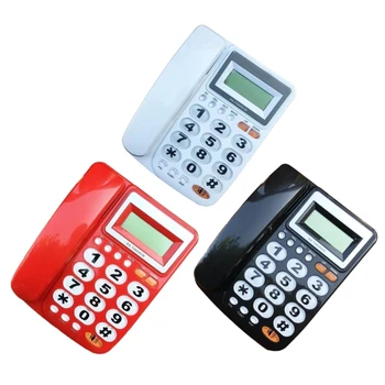 Y1UB KX-T2025 Настолен телефон с дисплей на обаждащия се, намаляване на шума и функция за бързо повикване за домашен хотел и офис