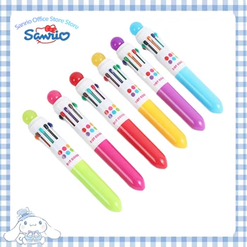 Iigen канцеларски материали десет цвят химикалка на едро творчески детски многоцветни химикалка студент химикалка на едро