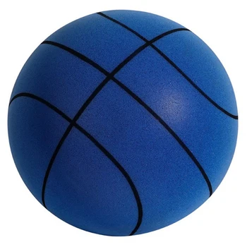 Silent баскетбол, диаметър 21 18cm, пяна спортна топка, без разрушаване и подскачане, идеален за вътрешна употреба, осигурява забавление за деца