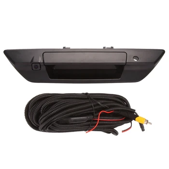 Черна кола багажника дръжка задно виждане камера за задно виждане резервна камера за Toyota Hilux SR5 M80 2016-2018 69090-0K350