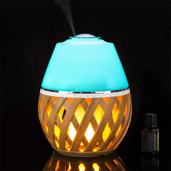 U20 150ml фенер въздушен овлажнител аромат дифузьор ултразвуково етерично масло парфюм мъгла пулверизиране пръскачка със 7 цвята светлина лампа