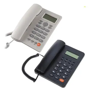 кабелен стационарен телефон бюро къща телефони с големи бутони телефон KX-T2025 дропшип