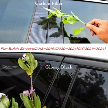 За Buick Encore(2013-2024)/Encore GX(2021-2024) Кола PC материал стълб пост капак врата подстригване прозорец формоване стикер стик плоча 