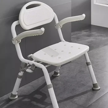 Душ сгъваем стол за баня Преносим клек гърненце възрастни табуретка Minder къмпинг Nordic инвалиди Taburete Plegable мебели за дома