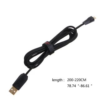 F3KE 1.7m Линия за слушалки Издръжлив PVC USB кабелен кабел за ROG STRIX за FUSION 300