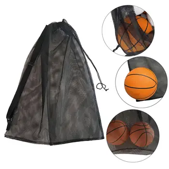 Mesh оборудване топка чанта шнур топка чанта окото спортна топка чанта за футбол спортно оборудване Scuba Gear софтбол спортни топки