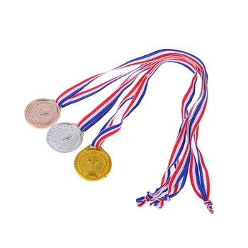 Crown Gold Сребърен бронзов медал Награда Награда за футболно състезание Награди Медал за сувенирен подарък Открит спорт Детски играчки
