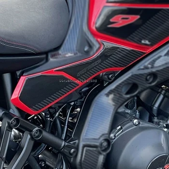 Аксесоари за мотоциклети Устойчива на надраскване смола 3D стикер Подови протектори Защитни стикери за Yamaha TRACER 9 2022 202