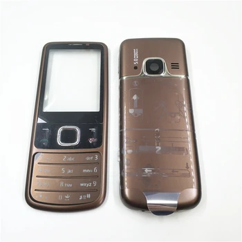 За Nokia 6700 6700C класически нов пълен пълен метален мобилен телефон жилища ремонт части английски клавиатура