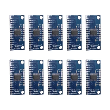 10 бр / комплект CD74HC4067 високоскоростен CMOS аналогов мултиплексор многофункционален 16-канален аналогов мултиплексор