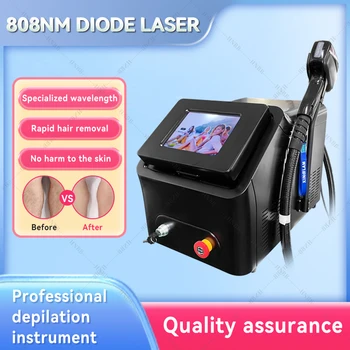 Най-продавана диодна лазерна машина с тройна дължина на вълната 808 755 1064 диодна лазерна епилация за салон
