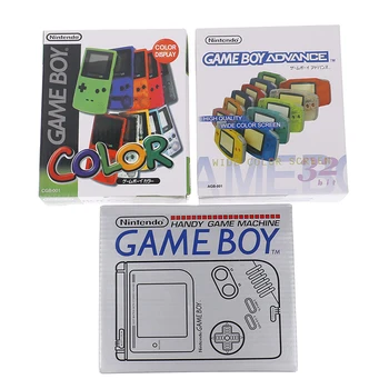 1PC За GBA / GBC / GBA SP / GB DMG игрова конзола Нова опаковъчна кутия Картонена кутия за Gameboy Advance Нова кутия за защита на опаковките