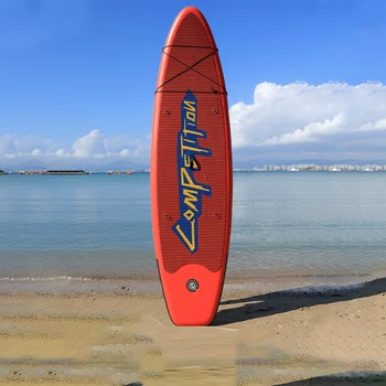 Надуваема дъска за гребло SUP Non-Slip Board Surfboard Водни спортове Сърф комплект с гребло съвет опашка перка крак въже надувател