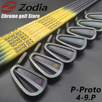 OEM Zodia P-Proto Голф ютии с вал и ръкохватки, CB Limited Edition, 4-9.P, S20C, Soft Iron ковани, 2024, 7Pcs