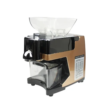 Най-продаван продукт Напълно автоматична преса за фъстъчено соево масло Кокосова мини машина за преса за масло Нов продукт 2020 Осигурени 10 кг / ч