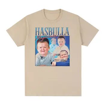 Hasbulla реколта тениска смешно блогър памук мъже тениска нов тениска дамски върхове