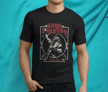 Нова ZAKK SABBATH Band Мъжка черна тениска S-3XL
