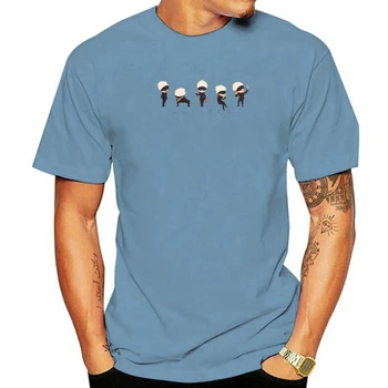Японско аниме Lil Gojo Печат мъже Тениска Summer Street Clothing 100% памук къс ръкав Tee риза хлабав извънгабаритни T ризи