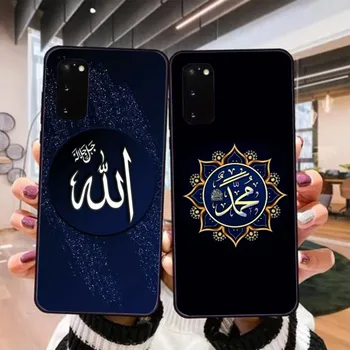 Subhan Allah мобилен мобилен телефон случай за Realme GT 2 9i 8i 7i Pro X50 X2 C35 C21 C20 C11 C3 черен мек телефон капак Funda