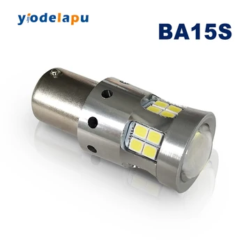 1156 BA15S P21W мигач крушка 5W LED крушка COB лампа Висока мощност супер ярка за мигач светлина DC12V 30V