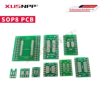 5PCS TSSOP28 SSOP28 SOP-28 SOP28 към DIP28 Трансферна платка DIP Pin Board Pitch адаптер