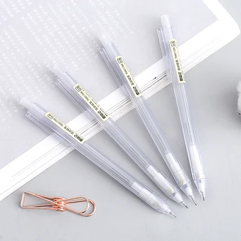 Начинаещ 2b молив Ученици от началното училище Изпит Прозрачен матирано автоматично молив Автоматична писалка