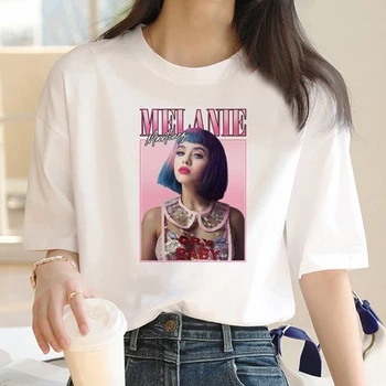 Мелани Мартинес тениски жени смешно комикс Y2K т риза момиче дизайнер 2000s комикс облекло