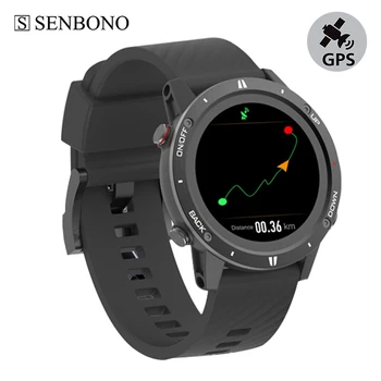 SENBONO G5 Открит спортен смарт часовник GPS 5ATM Плуване Гмуркане Компас Надморска височина Риболов Множество режими Смарт часовник мъже 2023