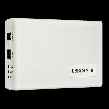 USBCAN2Can кутия CAN карта за нова енергия е съвместима с Zhou Ligong