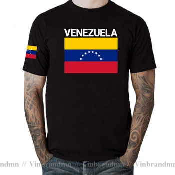 Венецуела Венецуелски мъжки тениски Фланелки Нация Отборна тениска Мода 100% памучна тениска Най-новите спортни тениски Знамена на страната VEN VE