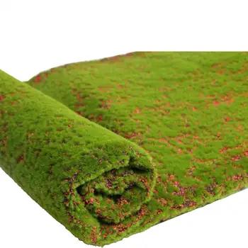 Красива изкуствена за хол трева сгъваема естествена мъхова трева за хол